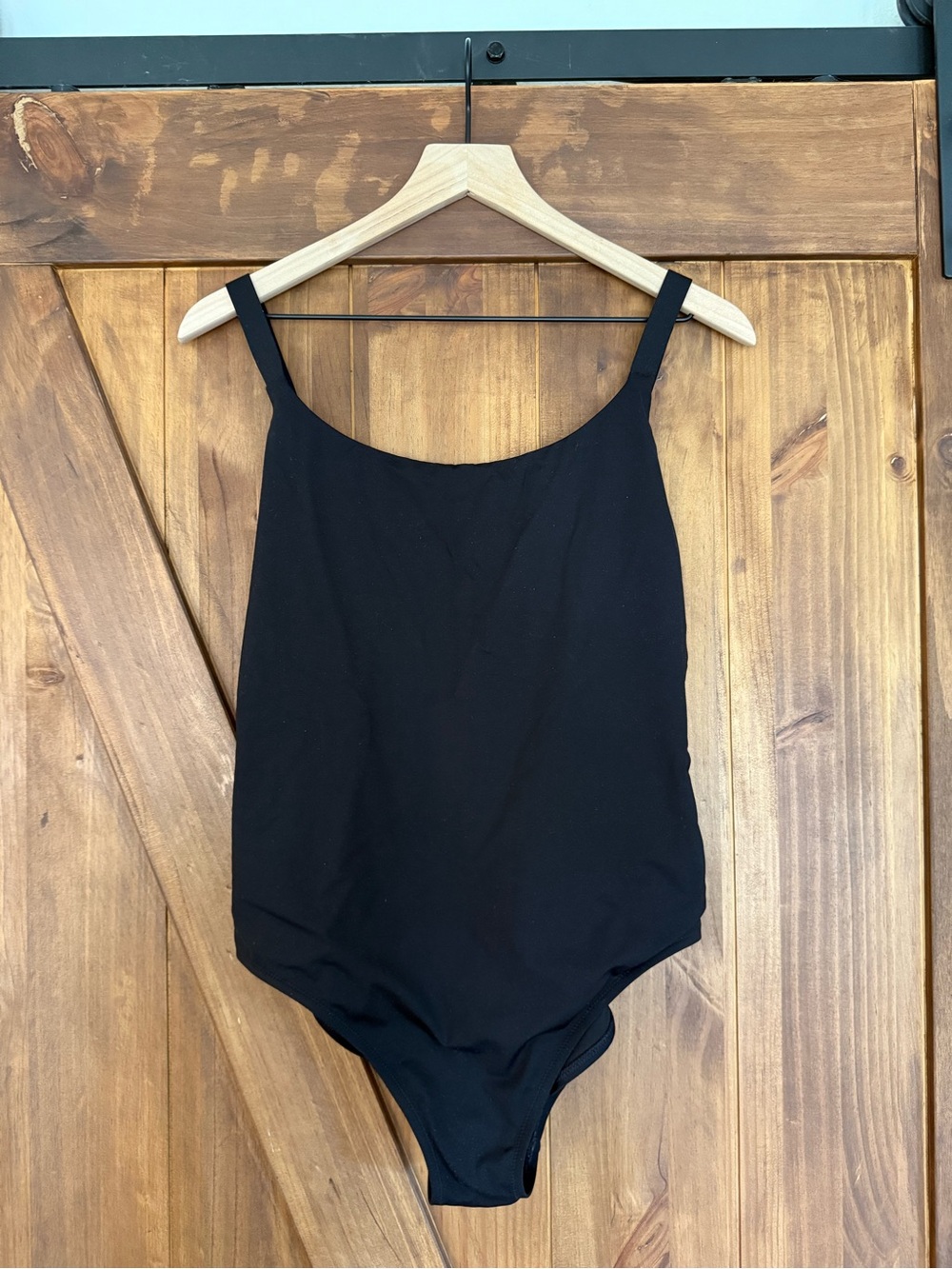 Classic Black Athleta One-Piece women’s Swimsuit size L